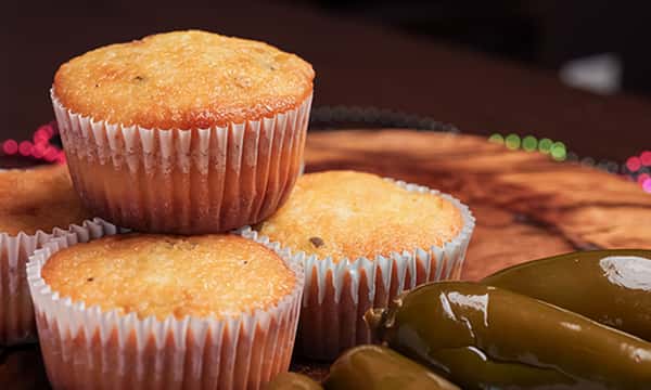Me-Maw's Jalapeño Cornbread Muffin