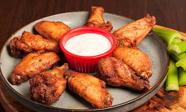 10 Piece & 1 Dressing/Celery