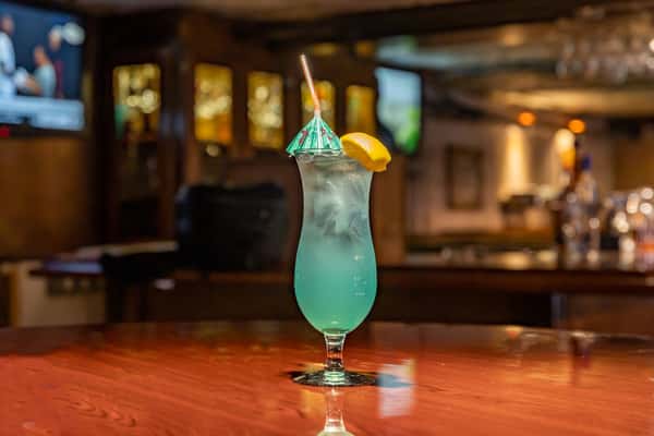 blue cocktail