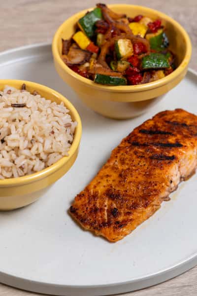 Grilled Salmon Entree