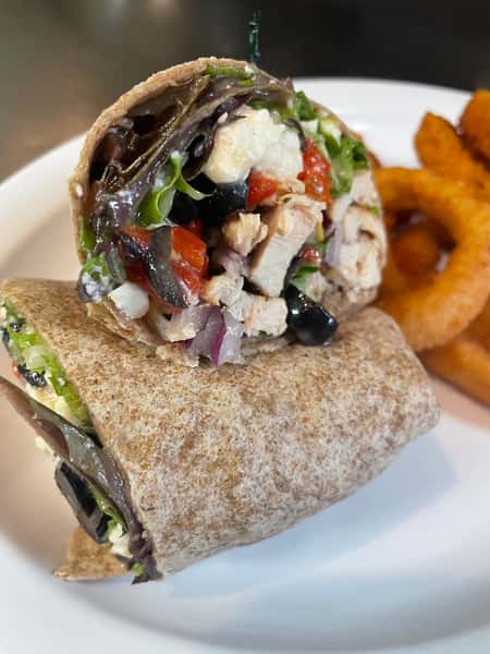 Greek Chicken Wrap