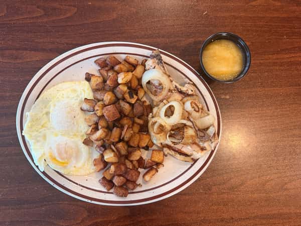Pork Chop & Eggs