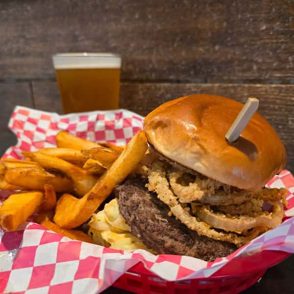 Monday: TK House Burger and Fries
