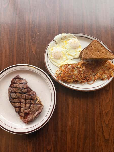 New York Steak & Eggs