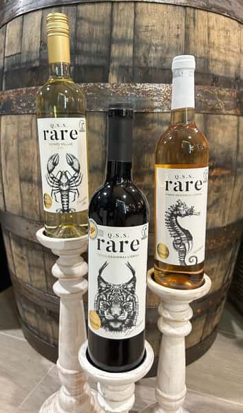 wine bottles