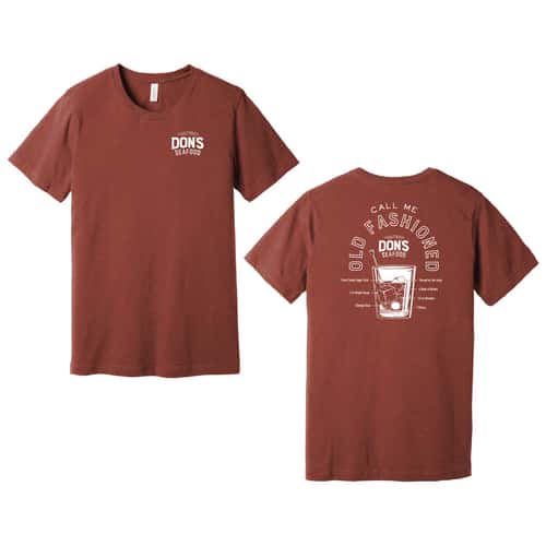 Don's Seafood branded t-shirt