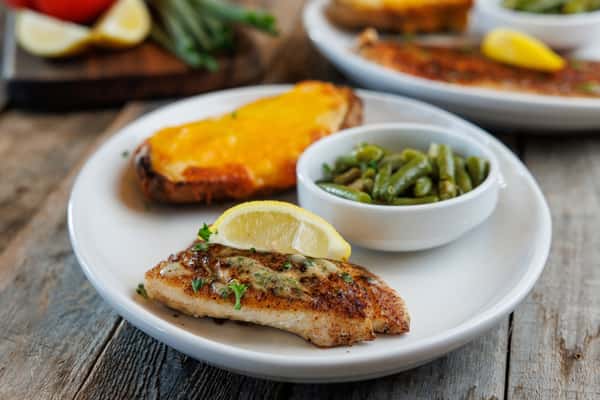 Grilled American Red Snapper