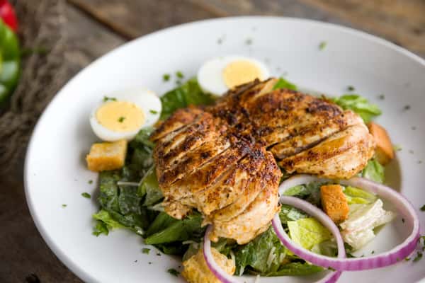 Blackened Chicken Caesar Salad