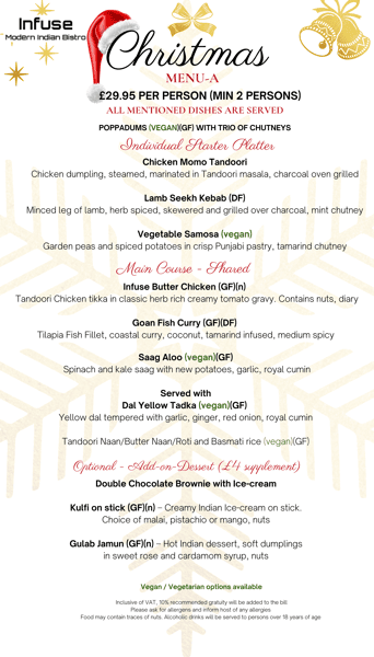 CHristmas Menu