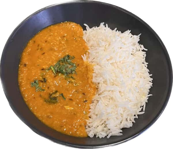 Yellow Dal Tadka Curry Bowl