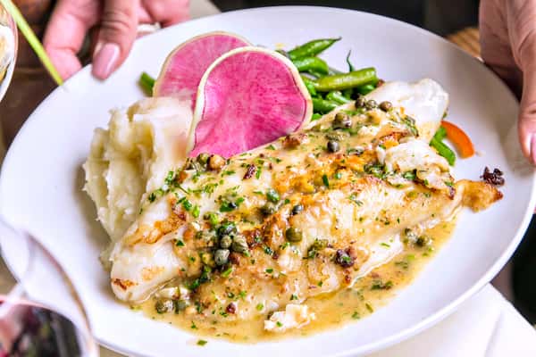Lobster & Shrimp Stuffed Sole