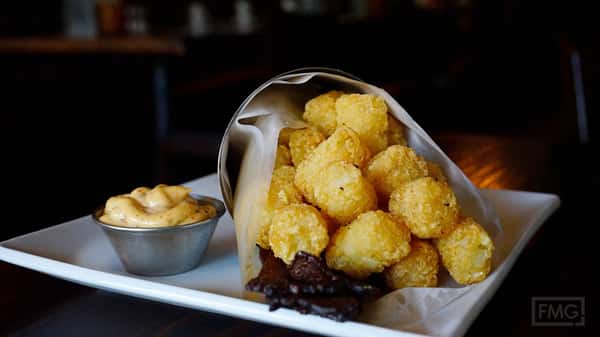 Candied Bacon & Tots