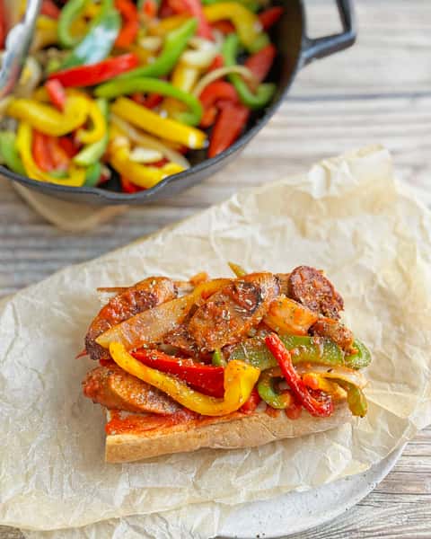 Sausage & Peppers Sandwich