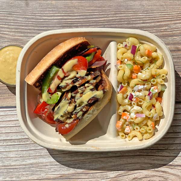 Philly Style "Cheesesteak" Sandwich