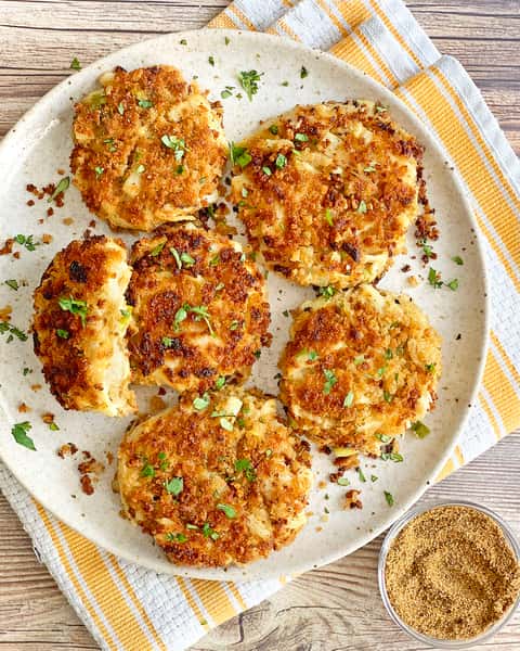 crab-cakes-succotash