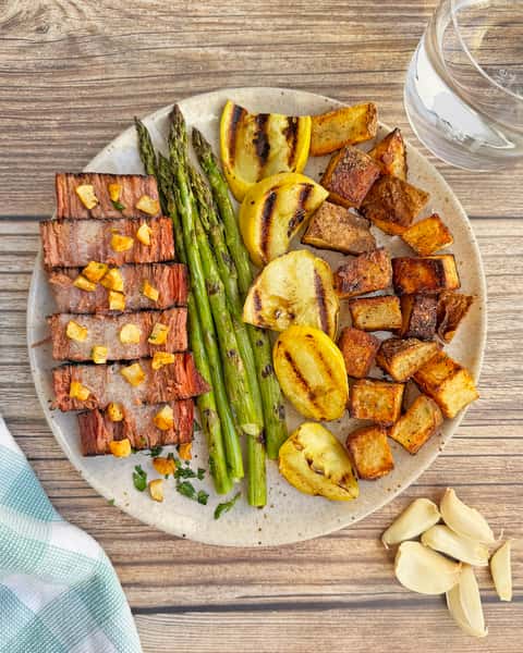 Garlic Butter "Chunk" Steak