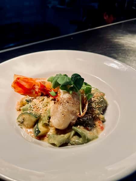 Spiny Lobster Tail & Herb Pappardelle Pasta