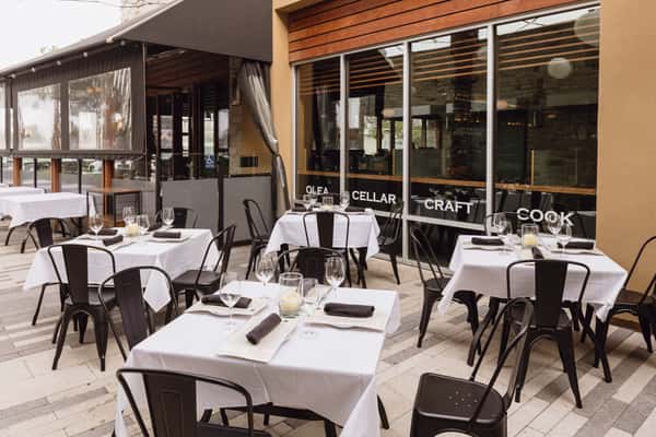 Patio dining