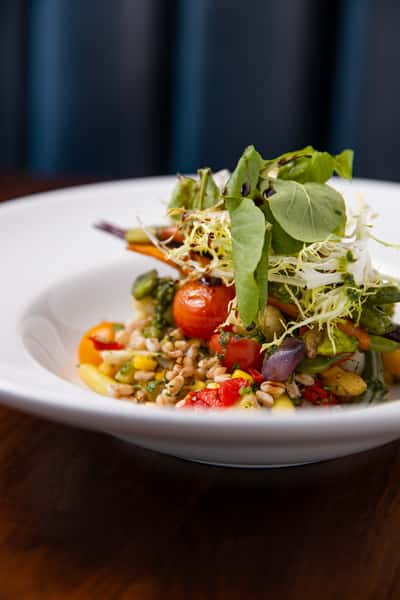 Farmer's Market Vegetables & Organic Italian Farro
