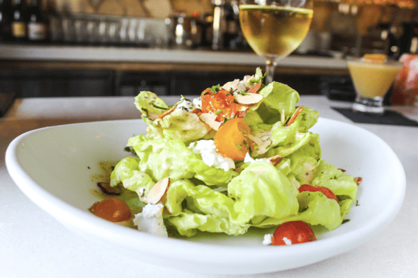 Organic Butter Lettuce & Herbed Goat Cheese