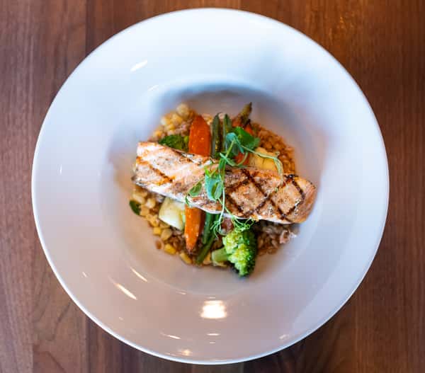 Grilled Canadian Salmon