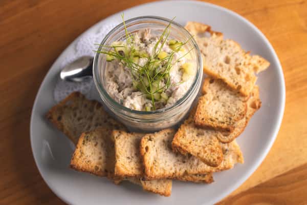 Grapevine Smoked Trout Dip