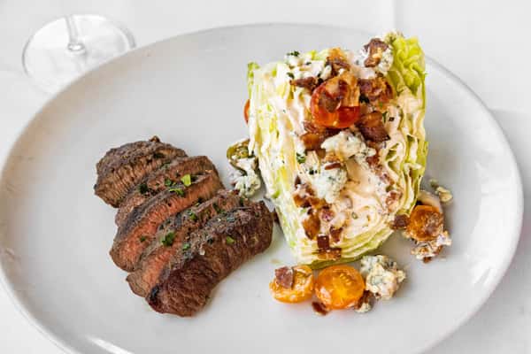 Flat Iron Steak Wedge Salad