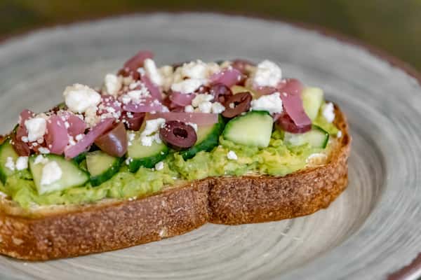 Greek Mountain Avocado Toast