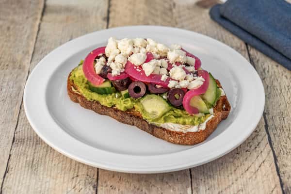 Greek Mountain (avo toast)