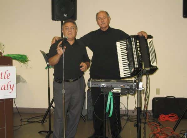 Group of people peforming music