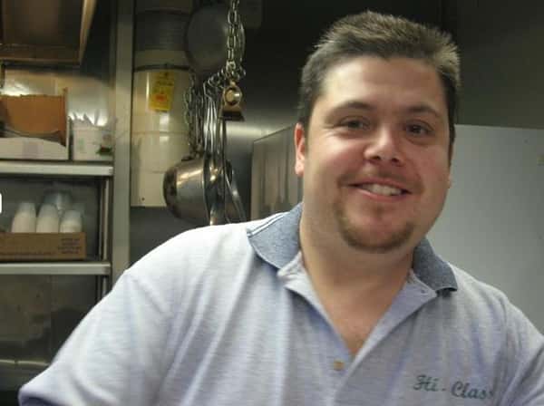 Man smiling