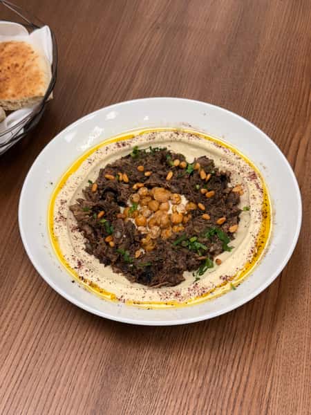 Hummus Beef Shawarma