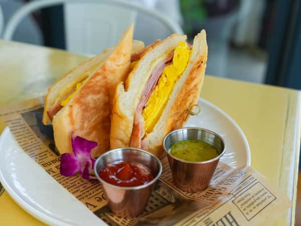 Cuban Breakfast Sandwich