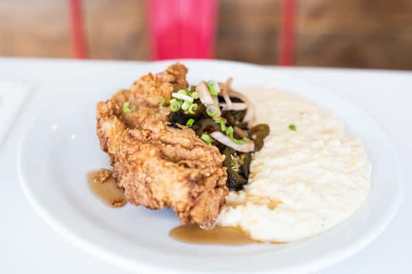-Fried Chicken & Grits-