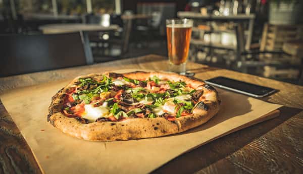 Pizza and beer