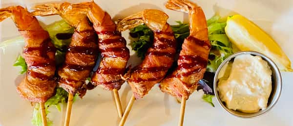Bacon Wrapped Shrimp*