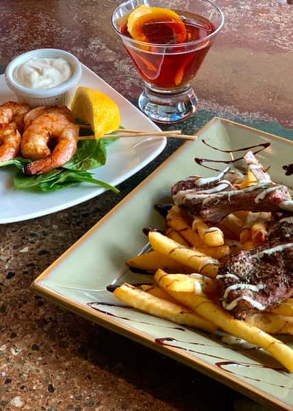 Shrimp & Chops
