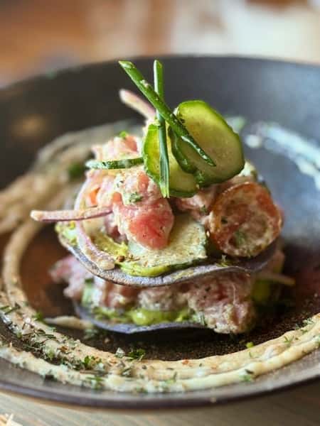 Ahi Tuna Tostada