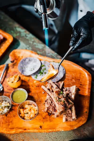 bone marrow tacos