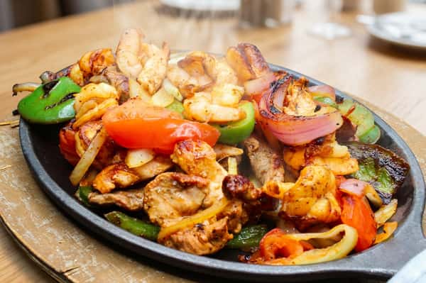 Chicken or Beef Fajitas