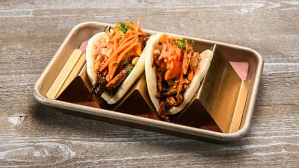 Glazed Mushroom Bao