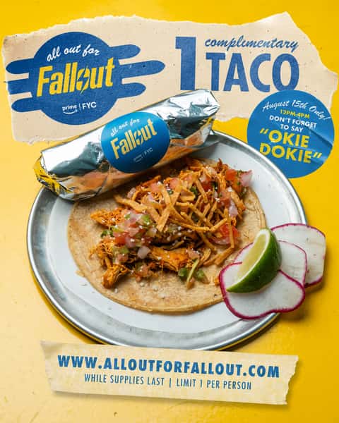 Fallout x Trejo's Tacos