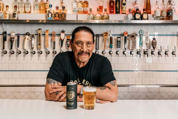 Danny with Trejo's Cerveza