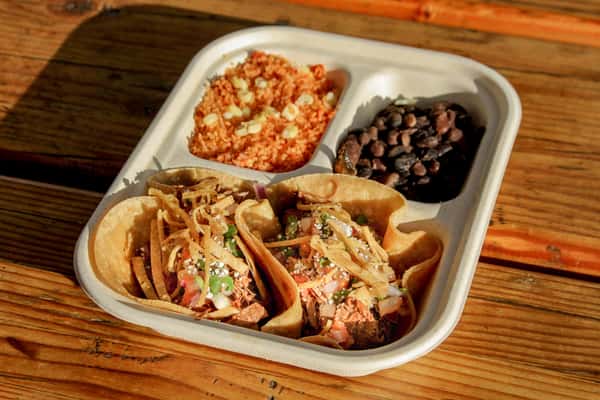Chicken Tinga Taco Combo