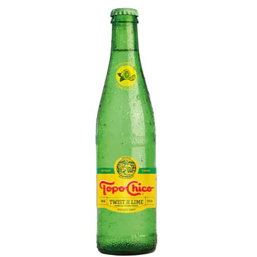 Lime Topo Chico Sparkling Water