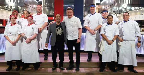 Danny Trejo with Gordon Ramsey