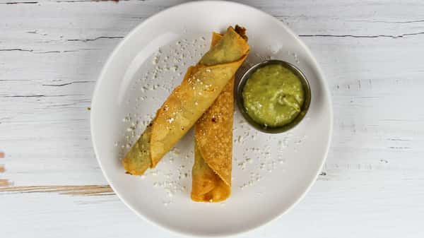 Potato Poblano Taquitos
