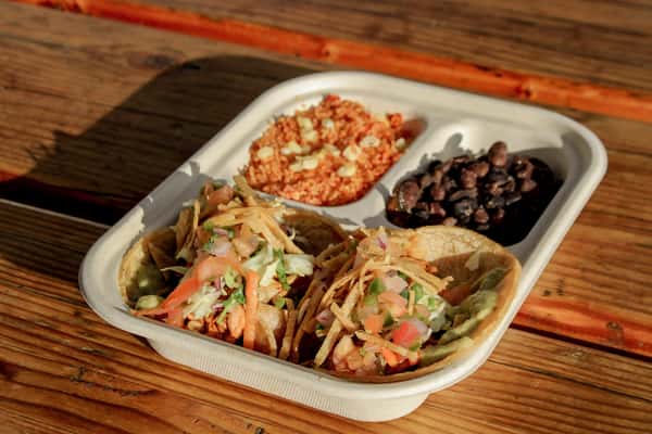 Young Jackfruit Taco Combo