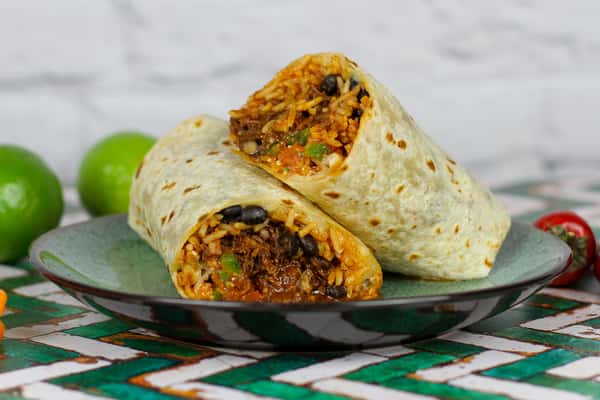 Beef Barbacoa Burrito