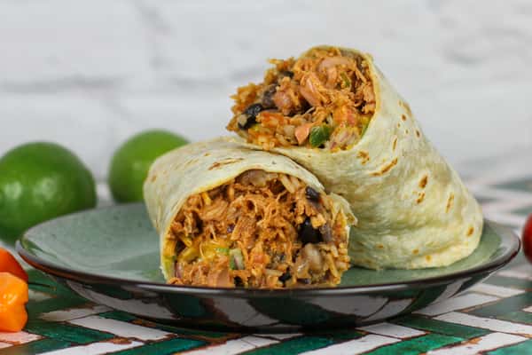 Young Jackfruit Burrito